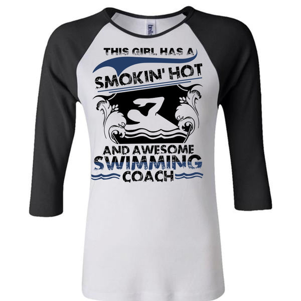 Awesome Swimming Coach T Shirt, I Love Swimming T Shirt, Awesome T-Shirts