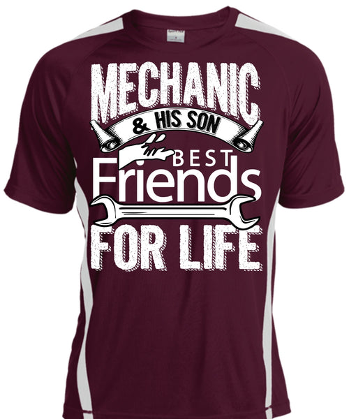 Mechanic And His Son Best Friends For Life T Shirt, Being A Mechanic T Shirt, Cool Shirt