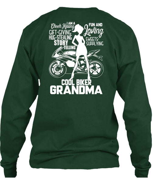 Cool Biker Grandma T Shirt, Being A Biker T Shirt