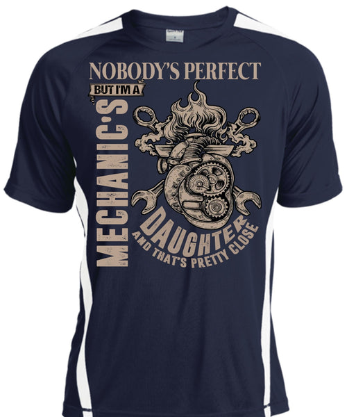 I'm A Mechanic's Daughter T Shirt, Being A Mechanic T Shirt, Cool Shirt