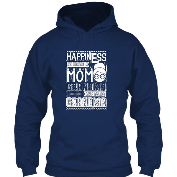 Happiness Is Being A Mom T Shirt, Grandma T Shirt