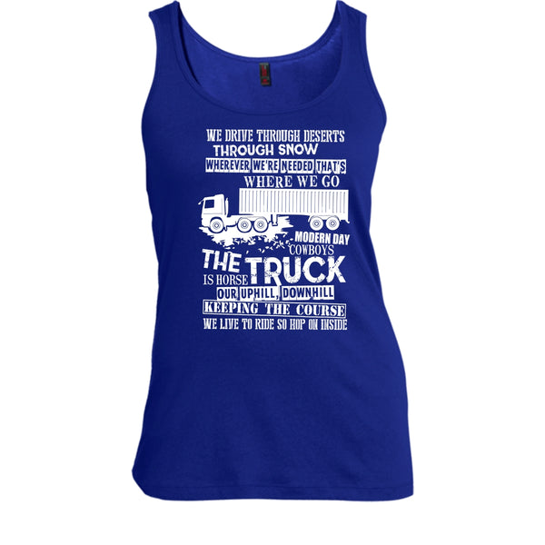 The Truck Is Horse T Shirt, Coolest Trucker T Shirt, Cool T Shirt