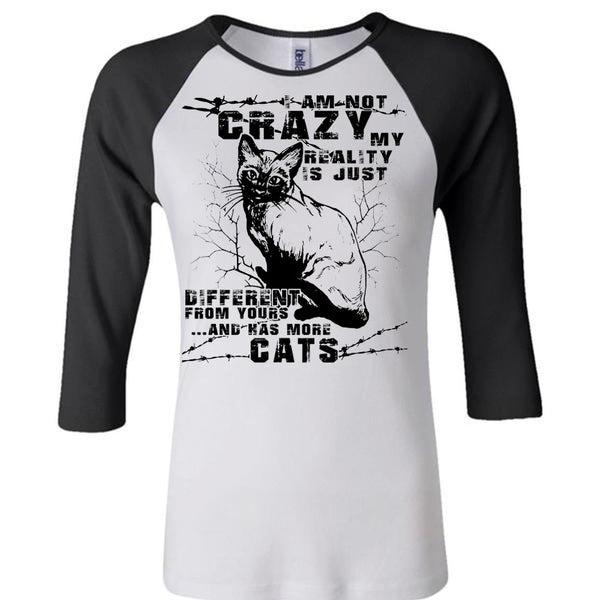 I Am Not Crazy T Shirt, I Love Cats T Shirt, Awesome T-Shirts