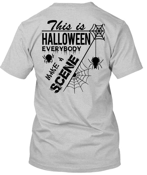 This Is Halloween Everybody Make A Scene T Shirt, Wait For Halloween T Shirt