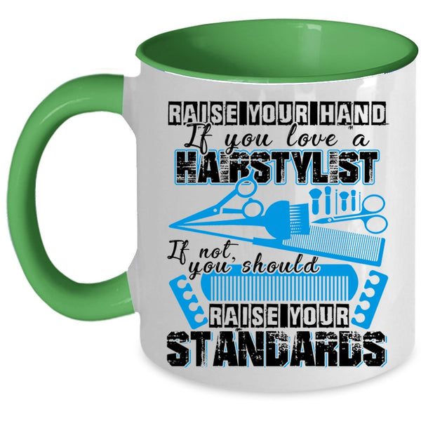Awesome Hairstylist Coffee Mug, If You Love A Hairstylist Accent Mug