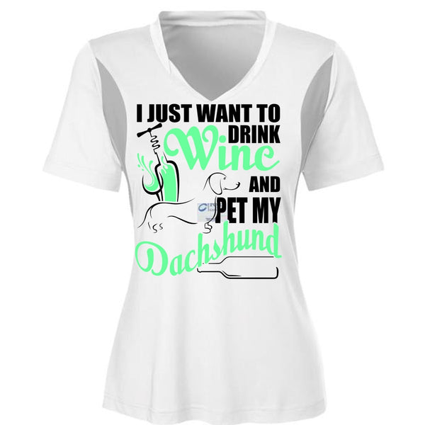 I Just Want To Drink Wine T Shirt, I Love Dachshund T Shirt, Awesome T-Shirts