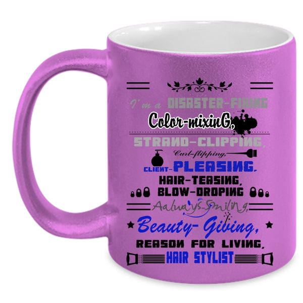 Cute Hairstylist Coffee Mug, I'm A Hair Stylist Accent Mug