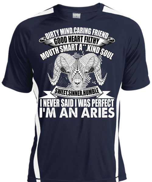 I'm An Aries T Shirt, Dirty Mind Caring Friend T Shirt, Cool Shirt