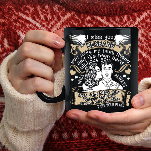 I Miss You Husband Coffee Mug, I Love My Husband Coffee Cup