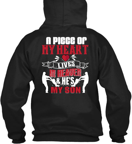 My Heart Lives In Heaven T Shirt, He's My son T Shirt