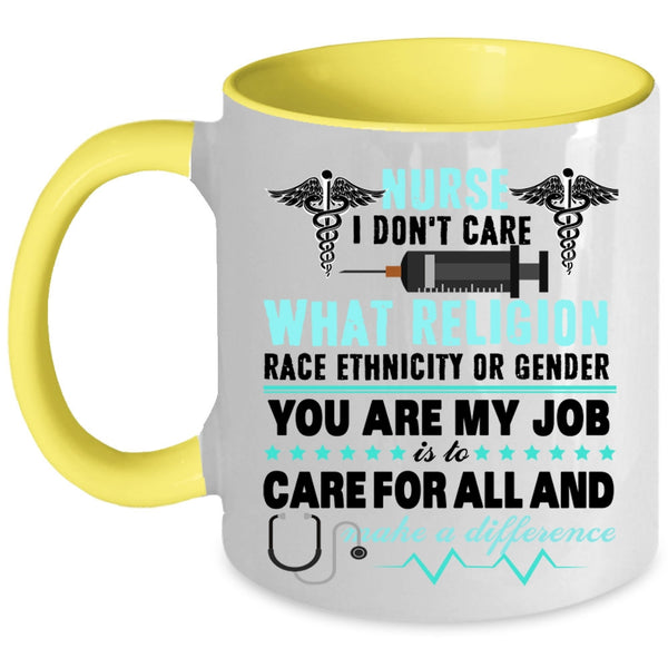 Cool Gift For Nurses Coffee Mug, Nurses Accent Mug