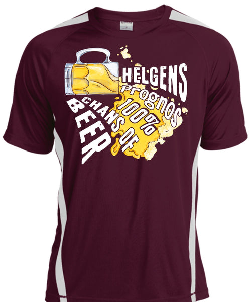 Helgens Prognos 100% Chans Of Beer T Shirt, My Favorite T Shirt, Cool Shirt