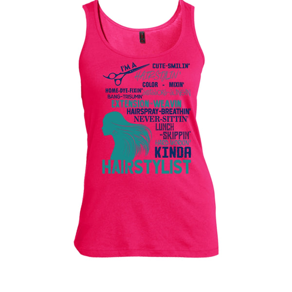 I'm A Hair Stylist T Shirt, Coolest Hair Stylist Tank Top