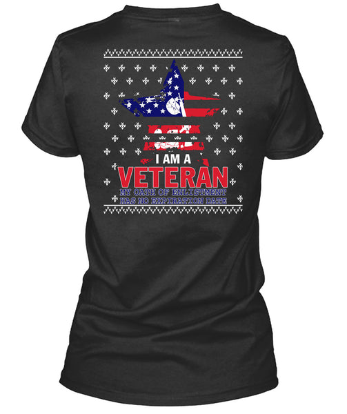 I Am A Veteran T Shirt, This Girl Loves Christmas T Shirt