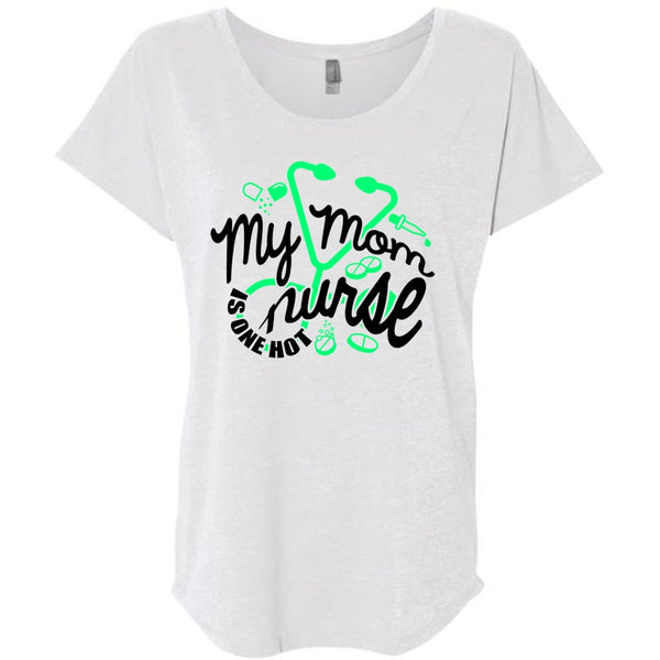 My Mom Nurse Is One Hot T Shirt, I Love Nursing T Shirt, Awesome T-Shirts
