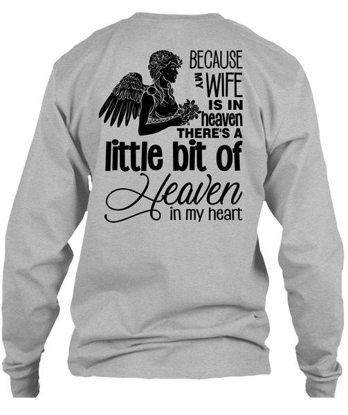 My Wife Is In Heaven T Shirt, My Heart T Shirt
