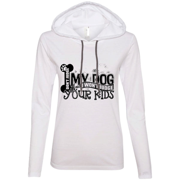 A black t-shirt with the shopify logo