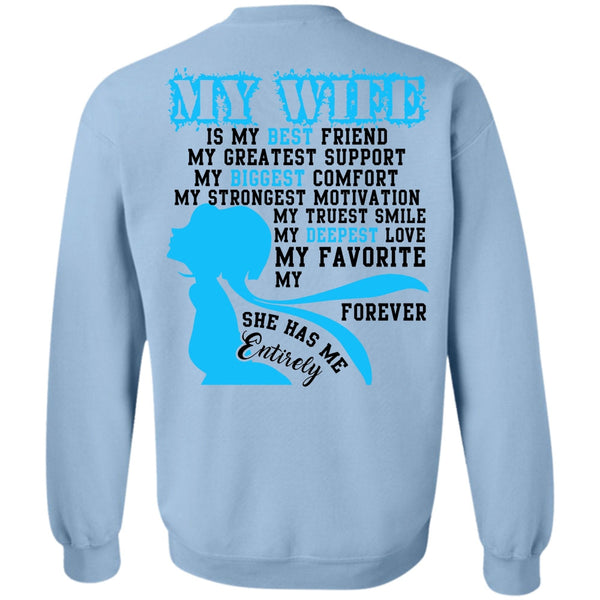 I Love Wife T Shirt, My Wife Is My Best Friend Sweatshirt