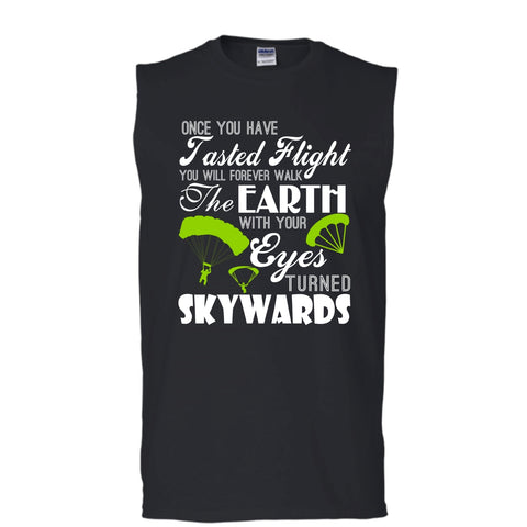A black t-shirt with the shopify logo
