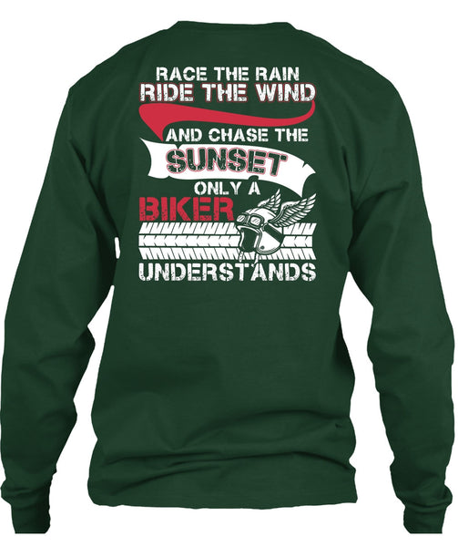 Only A Biker Understand T Shirt, Ride The Wind T Shirt