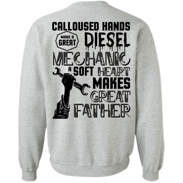 I Love Mechanic T Shirt, Make A Great Diesel Mechanic Sweatshirt