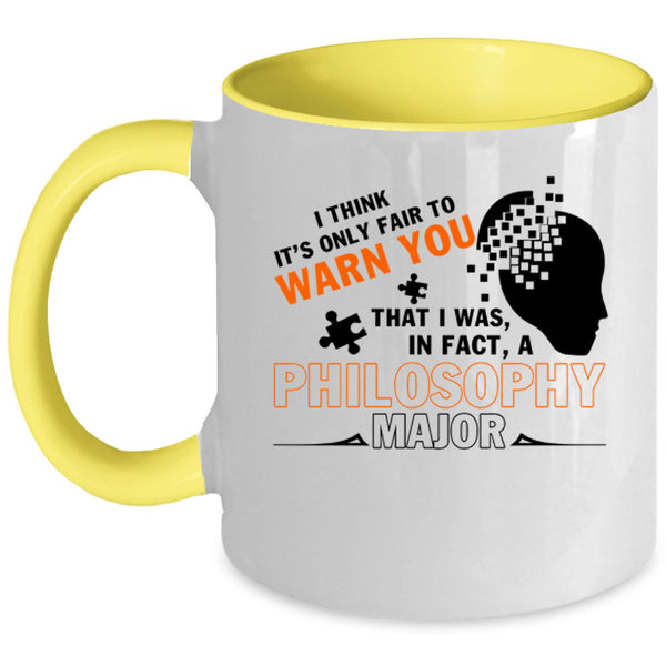 Awesome Philosophist Coffee Mug, Philosophy Major Accent Mug