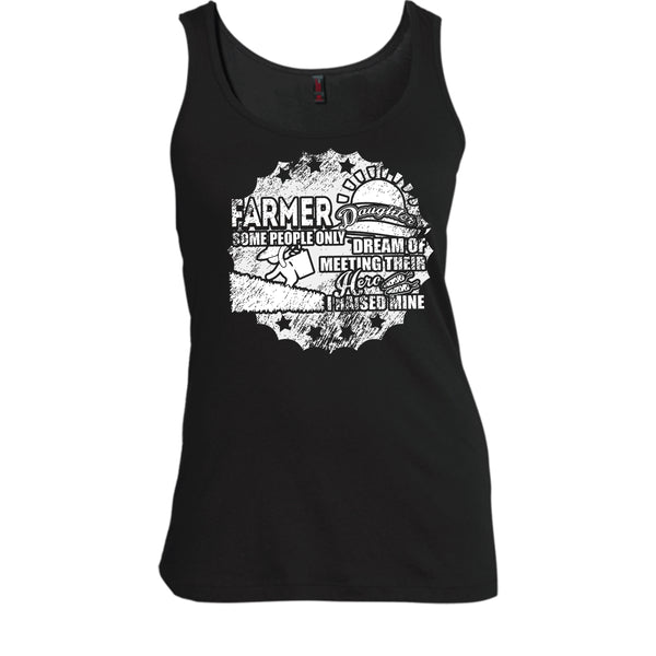 Farmer Daughter T Shirt, Awesome Farmer Daughter Tank Top