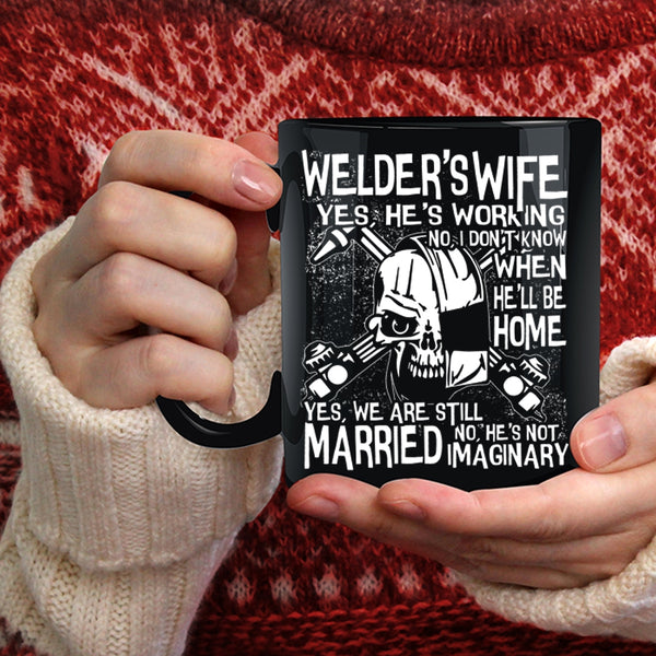 Welder's Wife Coffee Mug, Cool Welder's Wife Coffee Cup