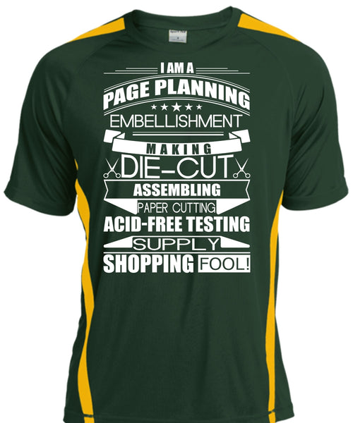 I Am A Page Panning T Shirt, Supply Shopping Fool T Shirt, Cool Shirt