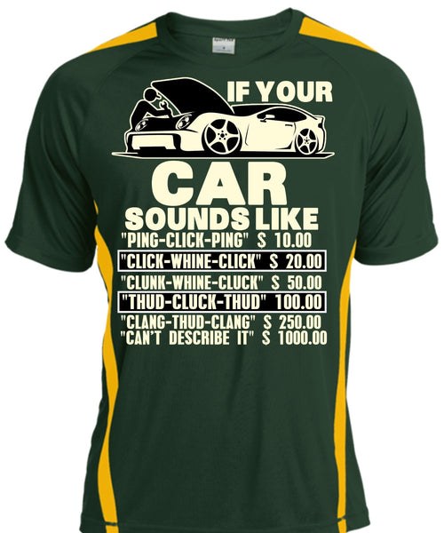 If Your Car Sounds Like T Shirt, Being A Mechanic T Shirt, Cool Shirt