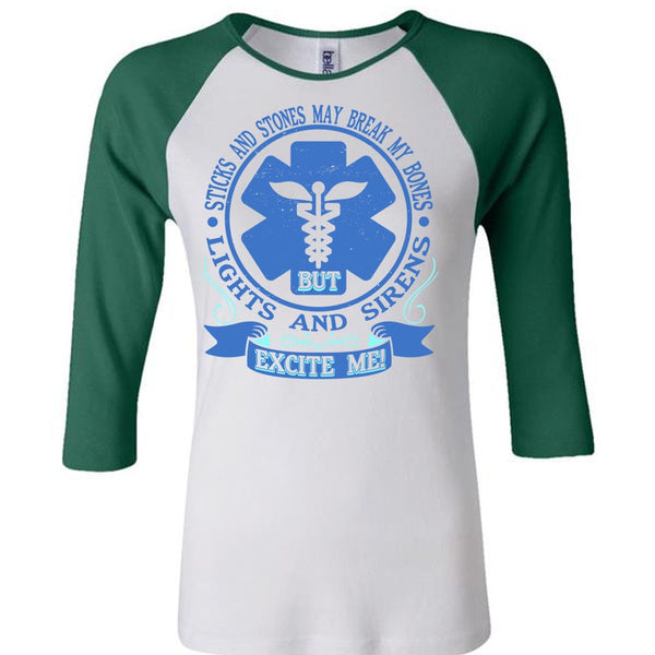 Lights And Sirens Excite Me T Shirt, I Love Nursing T Shirt, Awesome T-Shirts
