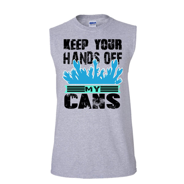 Keep Your Hands Off T Shirt, Coolest Beer Drinker T Shirt, Awesome t-shirts (Men's Cotton Sleeveless)