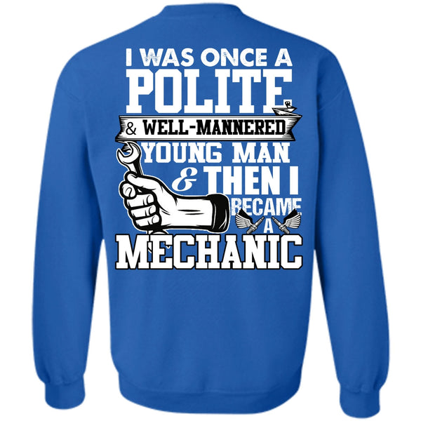 Young Man T Shirt, I Love Mechanic Sweatshirt