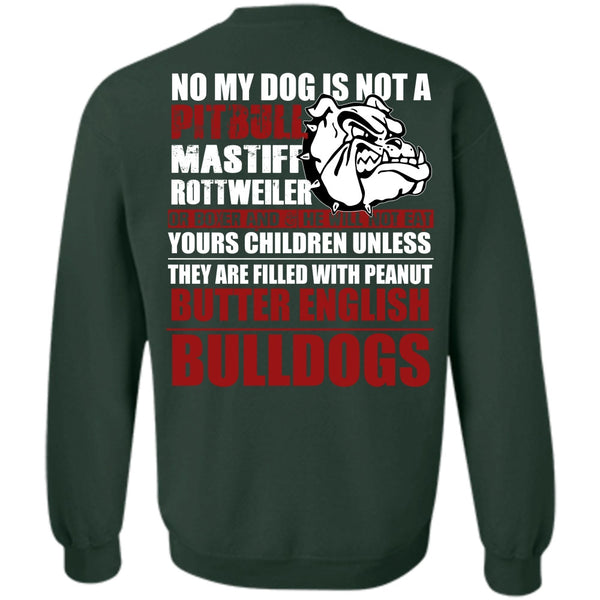 English Bulldogs T Shirt, I Love Pit Bull Sweatshirt