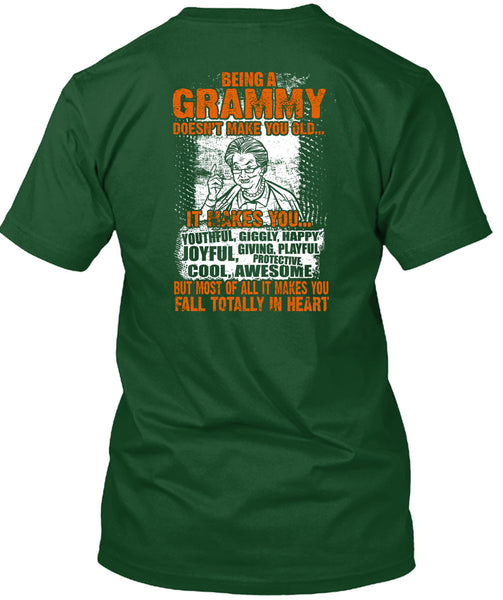 Being A Grammy T Shirt, Fall Totally In Heart T Shirt