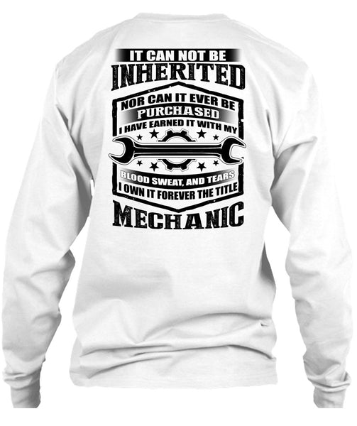 It Forever The Title Mechanic T Shirt, I Love Mechanic T Shirt