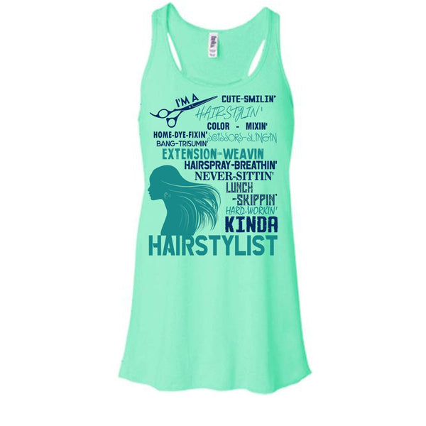 I'm A Hair Stylist T Shirt, Coolest Hair Stylist Tank Top