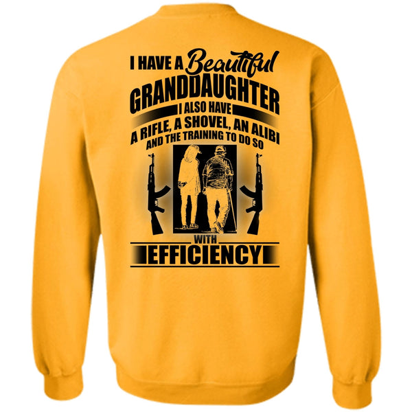 I Love Baby T Shirt, I Have A Beautiful Granddaughter Sweatshirt