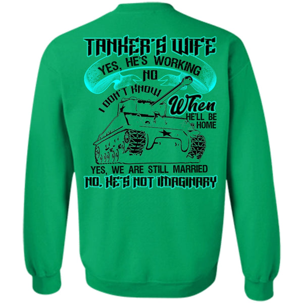 I Love Wife T Shirt, Tanker's Wife Sweatshirt