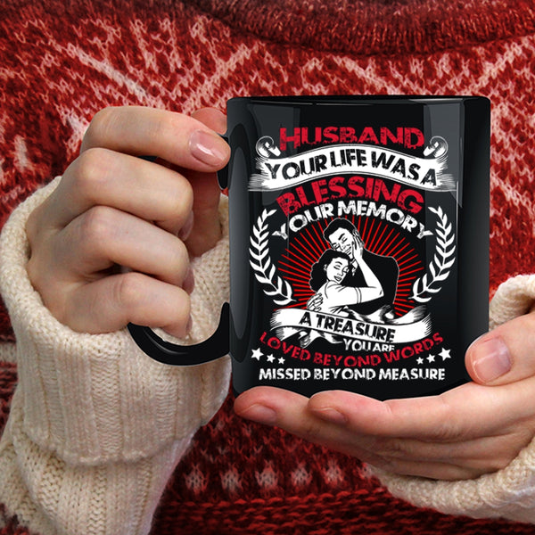 Husband Coffee Mug, You Are Loved Beyond Words Coffee Cup