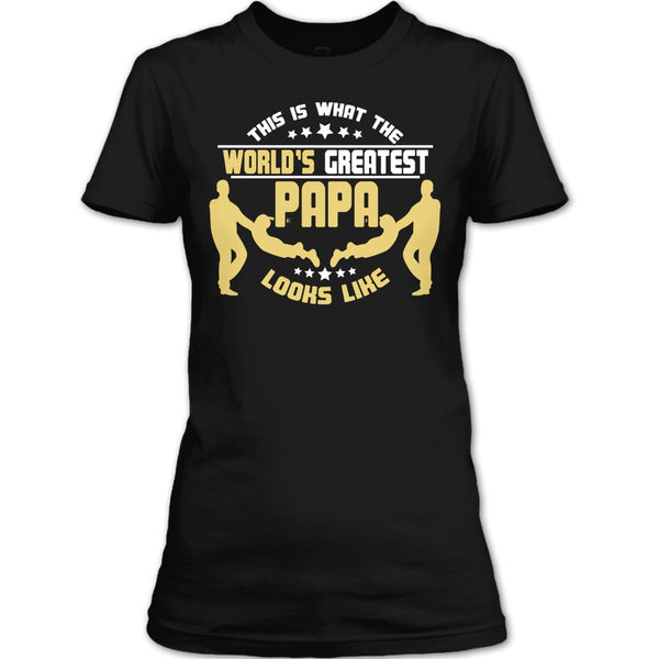 This Is What The World's Greatest Papa T Shirt, Greatest Papa T Shirt