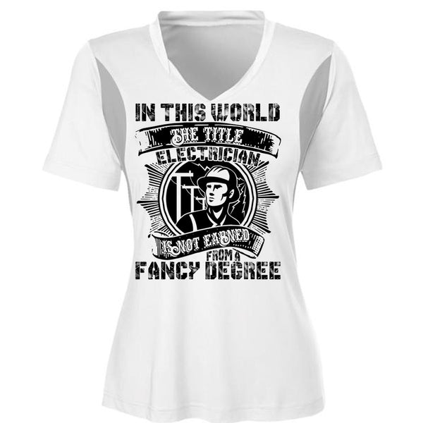In This World The Title Electrician T Shirt, I Love Electrician T Shirt, Awesome T-Shirts
