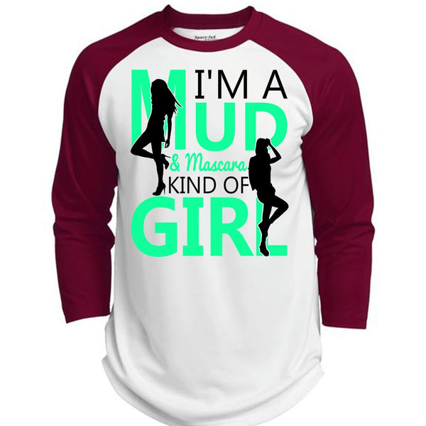 I'm A Mud T Shirt, I Love Lady T Shirt, Awesome T-Shirts  (Polyester Game Baseball Jersey)