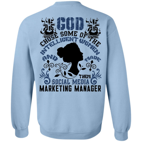 I Love Manager T Shirt, Social Media Marketing Manager Sweatshirt