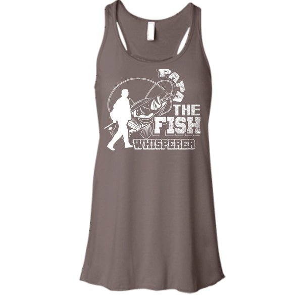 Papa The Fish Whisperer T Shirt, Coolest Hooker Tank Top