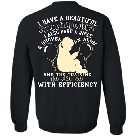 A black t-shirt with the shopify logo