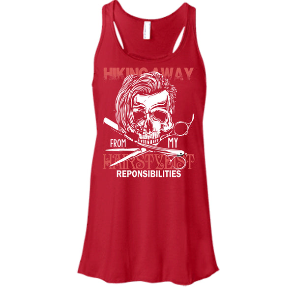 Hiking Away T Shirt, From My Hairstylist Tank Top