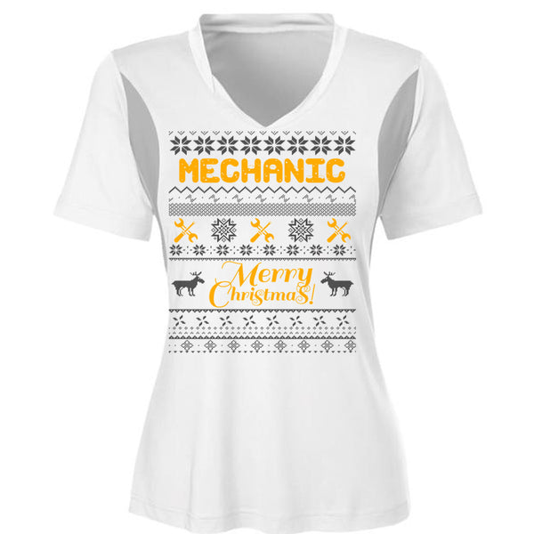 Mechanic Merry Christmas T Shirt, I Love Mechanic T Shirt, Awesome T-Shirts
