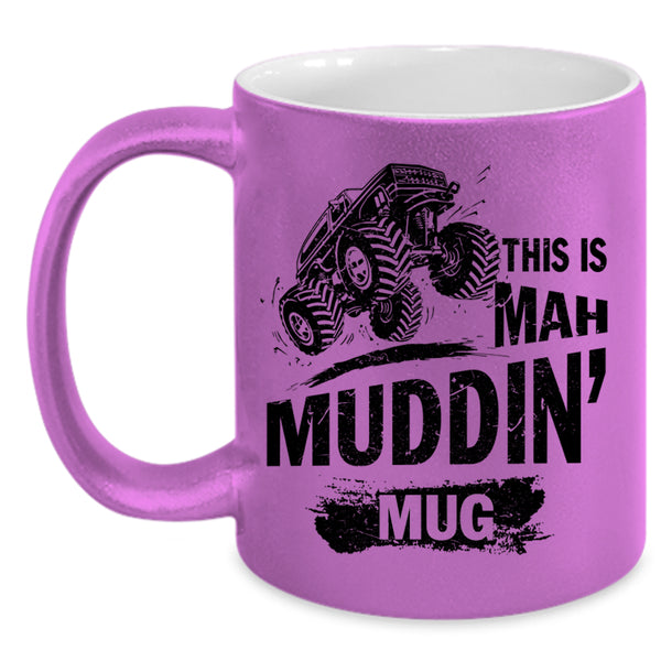 Cool Gift For Son Coffee Mug, This Mah Mudding Accent Mug