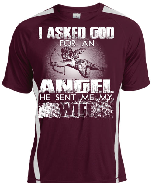 He Sent Me My Wife T Shirt, God For An Angel T Shirt, Cool Shirt